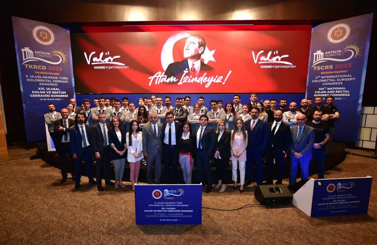 Türk Kolon ve Rektum Cerrahisi Kongresi — Karo Organizasyon saha ekibi